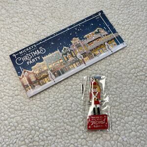 Mickey's Very Merry Christmas Party Toy Soldier Ornament and Map 2023